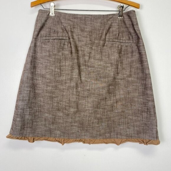 Matilda Jane Brown Ruffle Hem Skirt - Picture 2 of 10